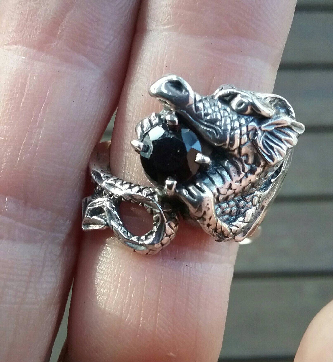 Dragon ring,garnet ring,fantasy, mythical,sterling silver,ladies fashion,grunge,steampunk, gothic,punk ring,boho,gypsy,new age