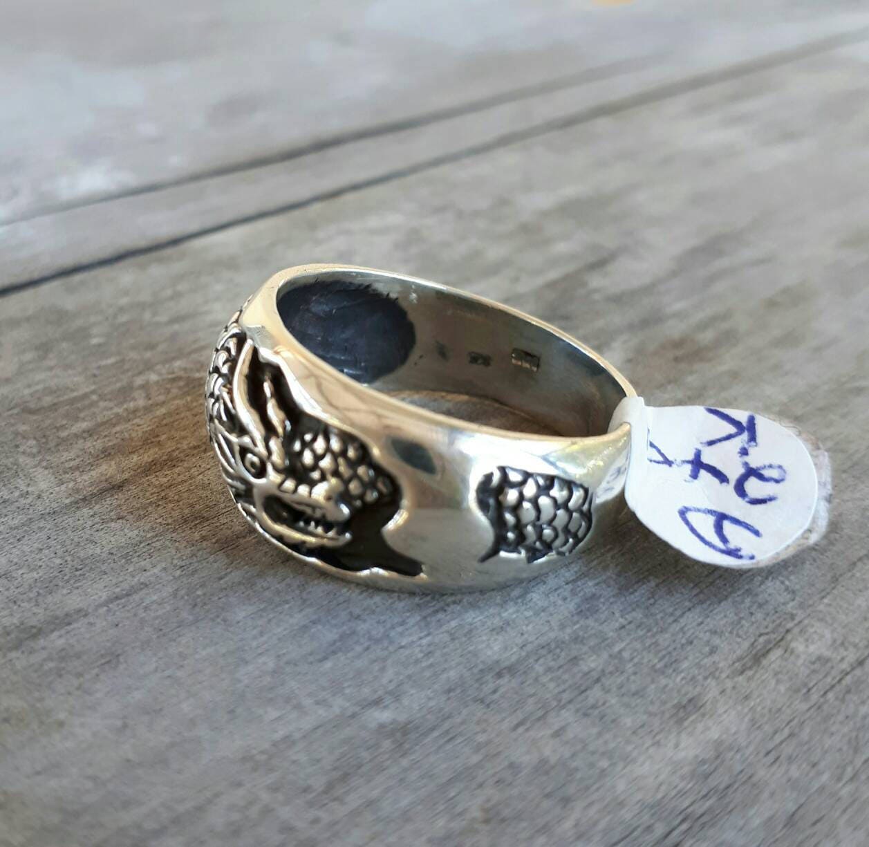 silver dragon ring,sterling silver,wedding band,hand made,steampunk,gothic,punk,vintage,boho,hipster,mythical Dragon,serpent,