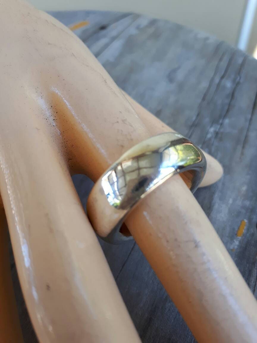 chunky ring,wide,extra heavy 10mm,handmade,solid,sterling silver,wedding band,mens fashion,industrial,boho,designer,rockabilly,hipster,round