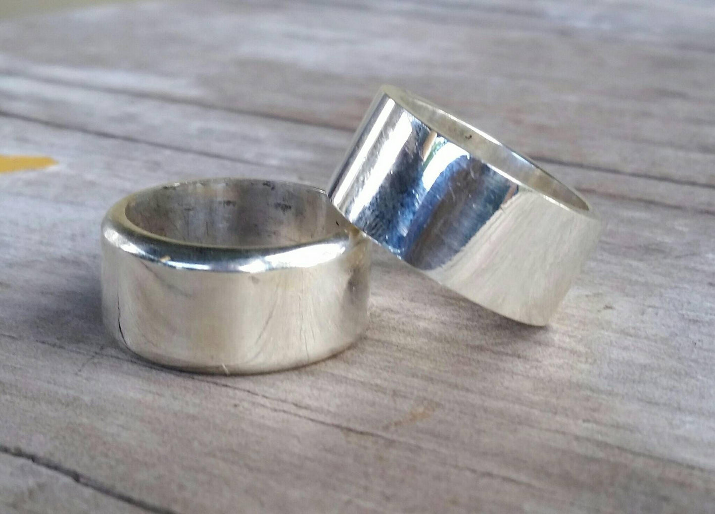 Wide solid ring, sterling silver band,chunky,thick  wedding dress ring