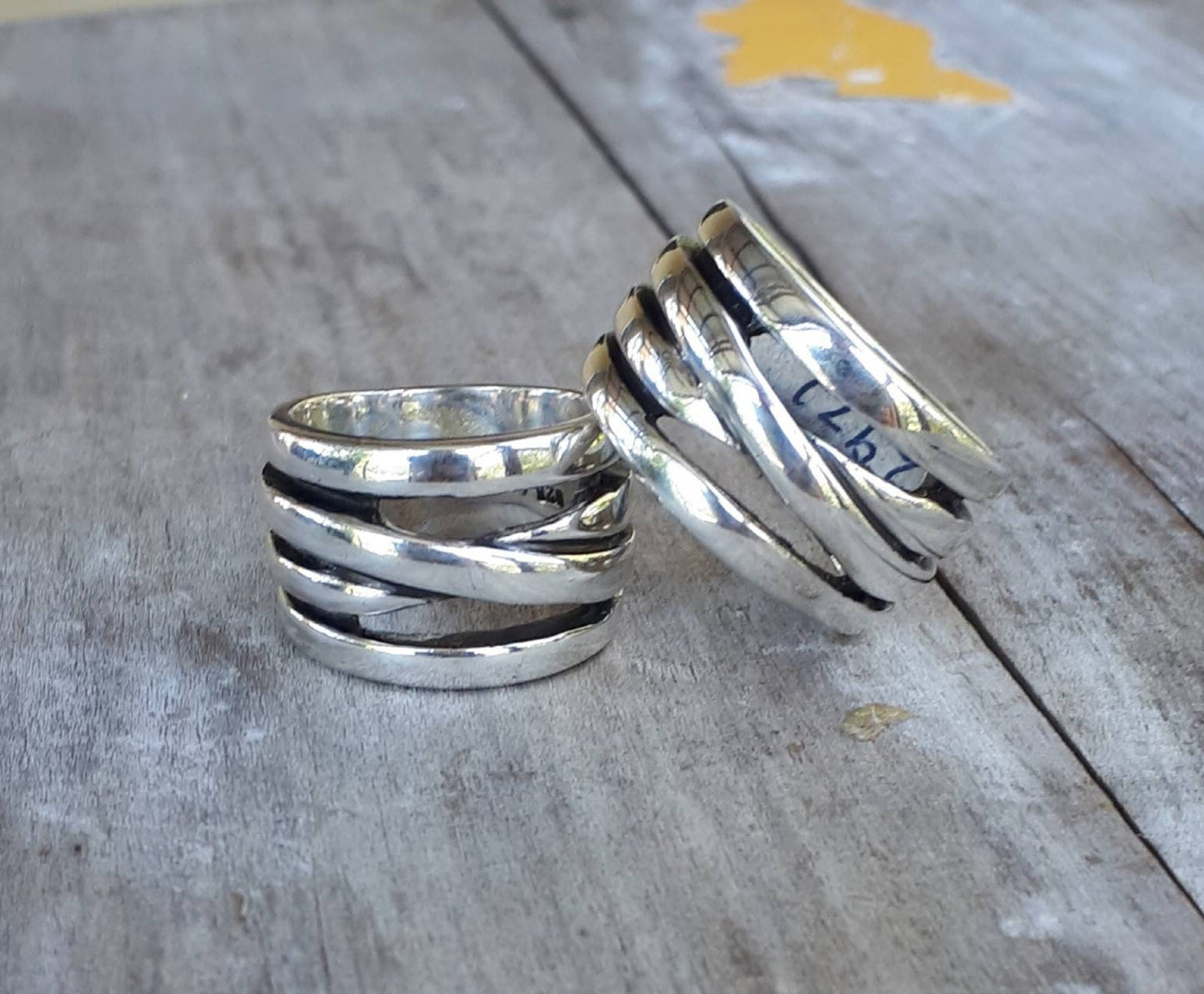 Chunky ring,wide band,sterling silver, unisex,wedding ring,boho,modern,handmade,industrial,shabby chic,solid silver band,hipster