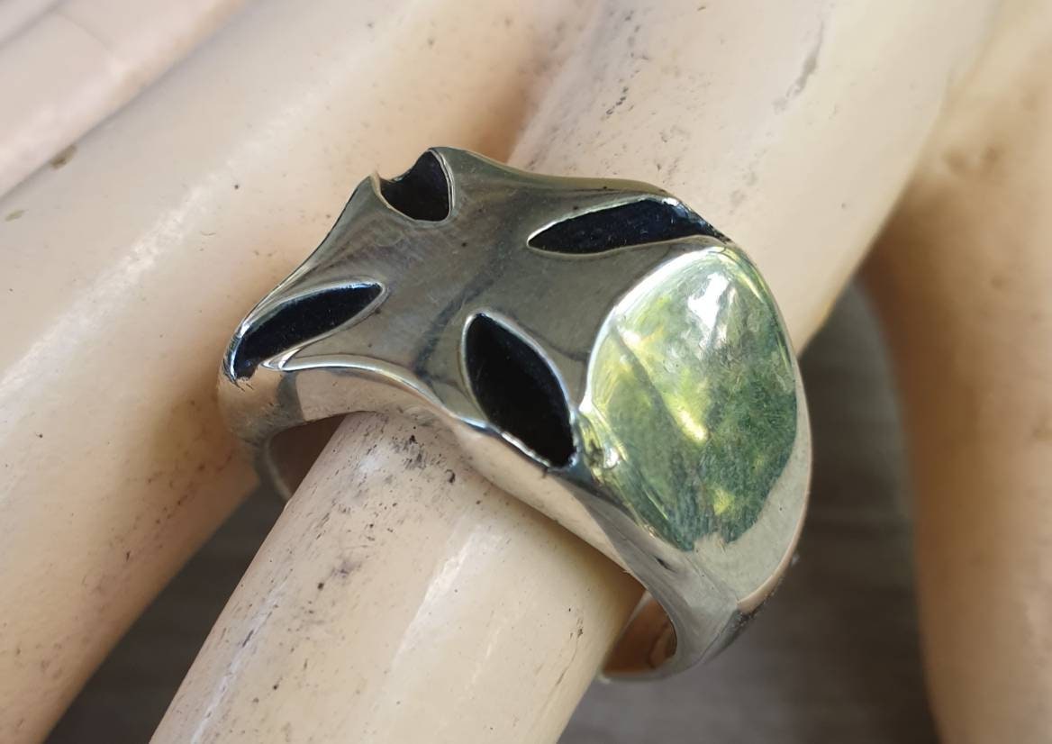 Solid cross ring,sterling silver,chopper, even cross,solid chunky ring,Hetfield tribute, steampunk,gothic, Celtic cross, ,knights templar