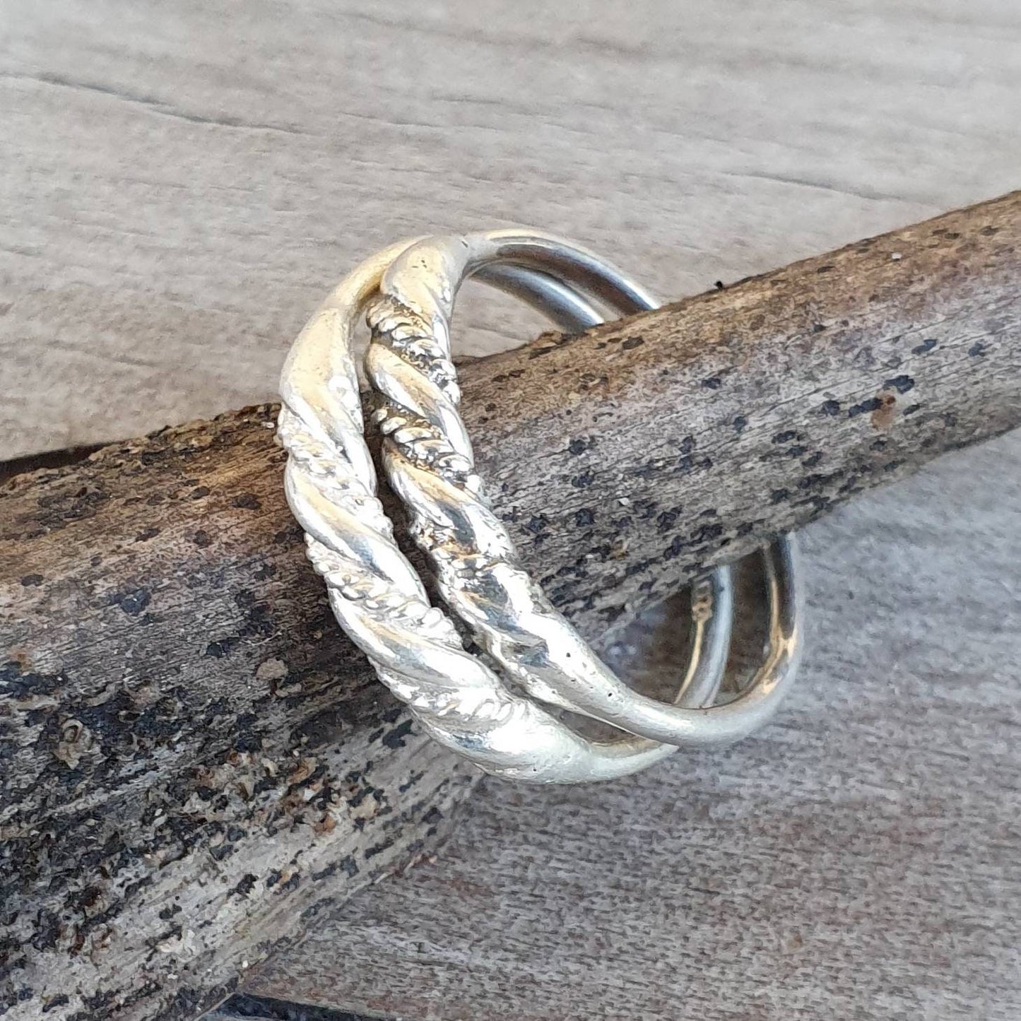 Stacker ring,Sterling silver,tribal,ethnic band,patterened wire,fine band,boho ring,thin silver ring,pinkie ring,wire ring,woven silver ring