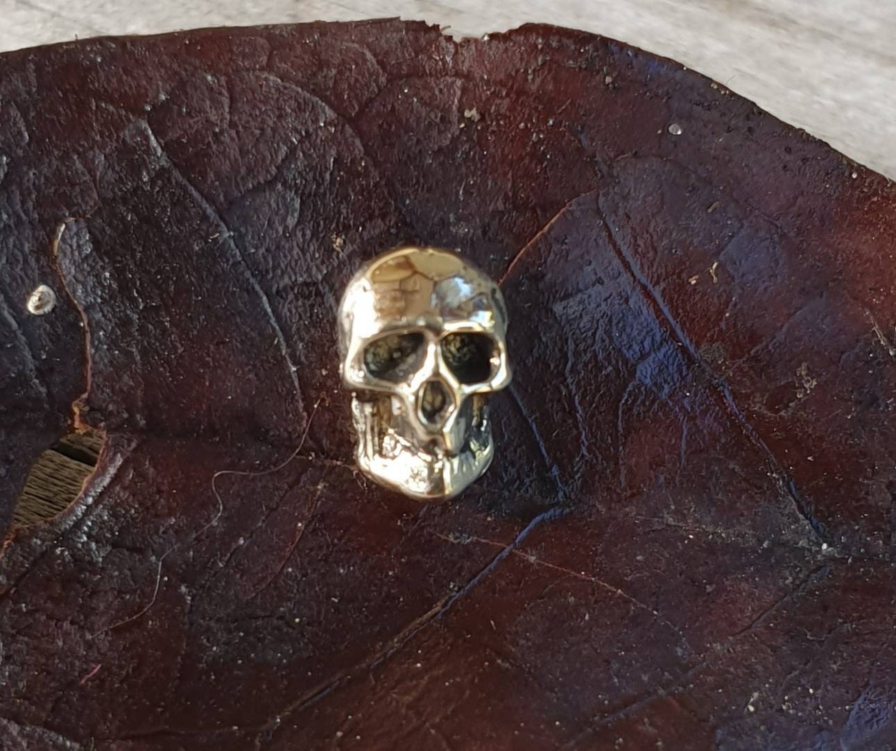 Skull stud,gold skull earring,9ct gold,handmade,pirate,steampunk,biker,grunge,tragus,emo,Lolita,