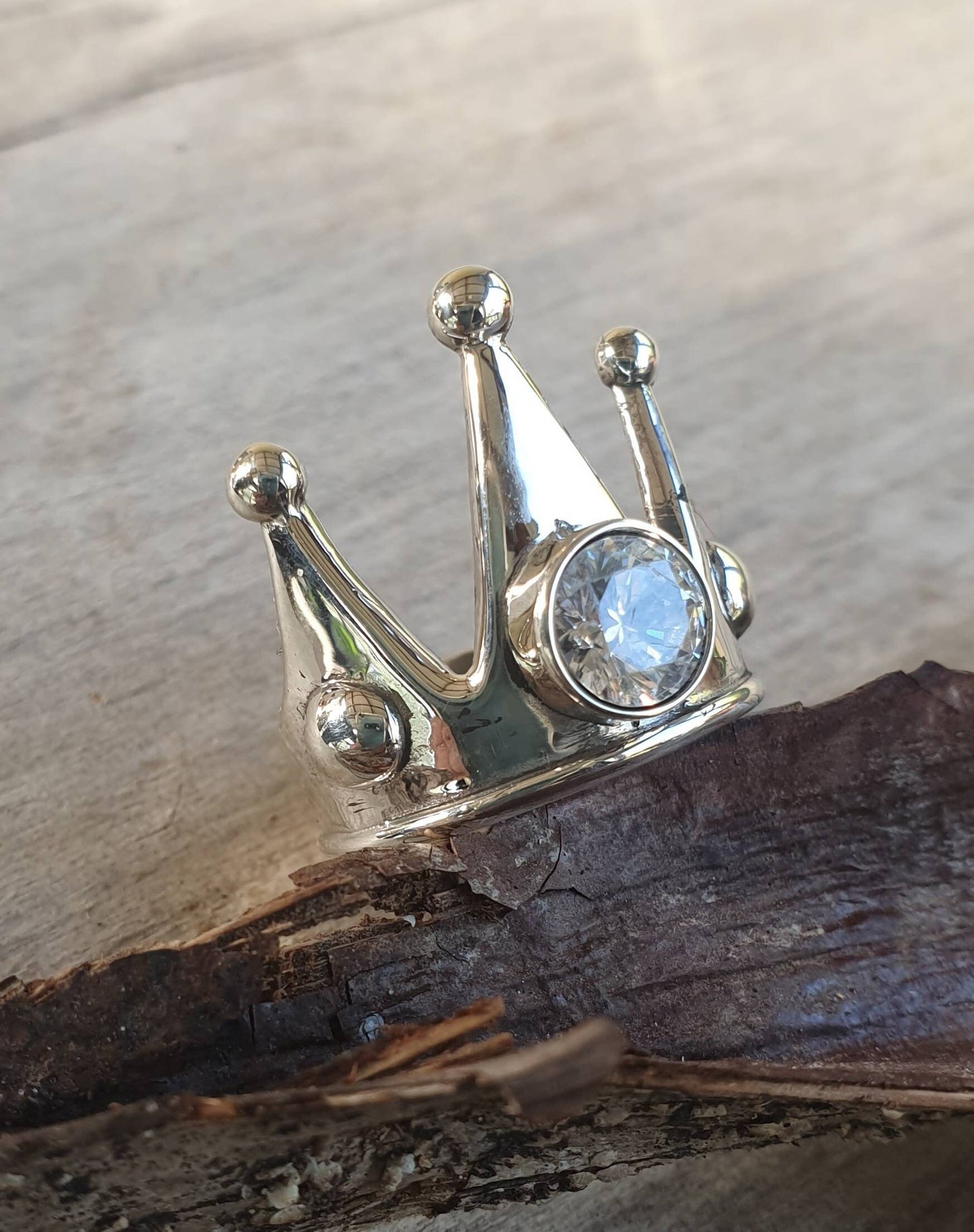 crown ring,sterling silver rockabiily,custom order,hipster, wedding, steampunk, gothic,vintage,long ring,handmade,boho,unisex,handmade