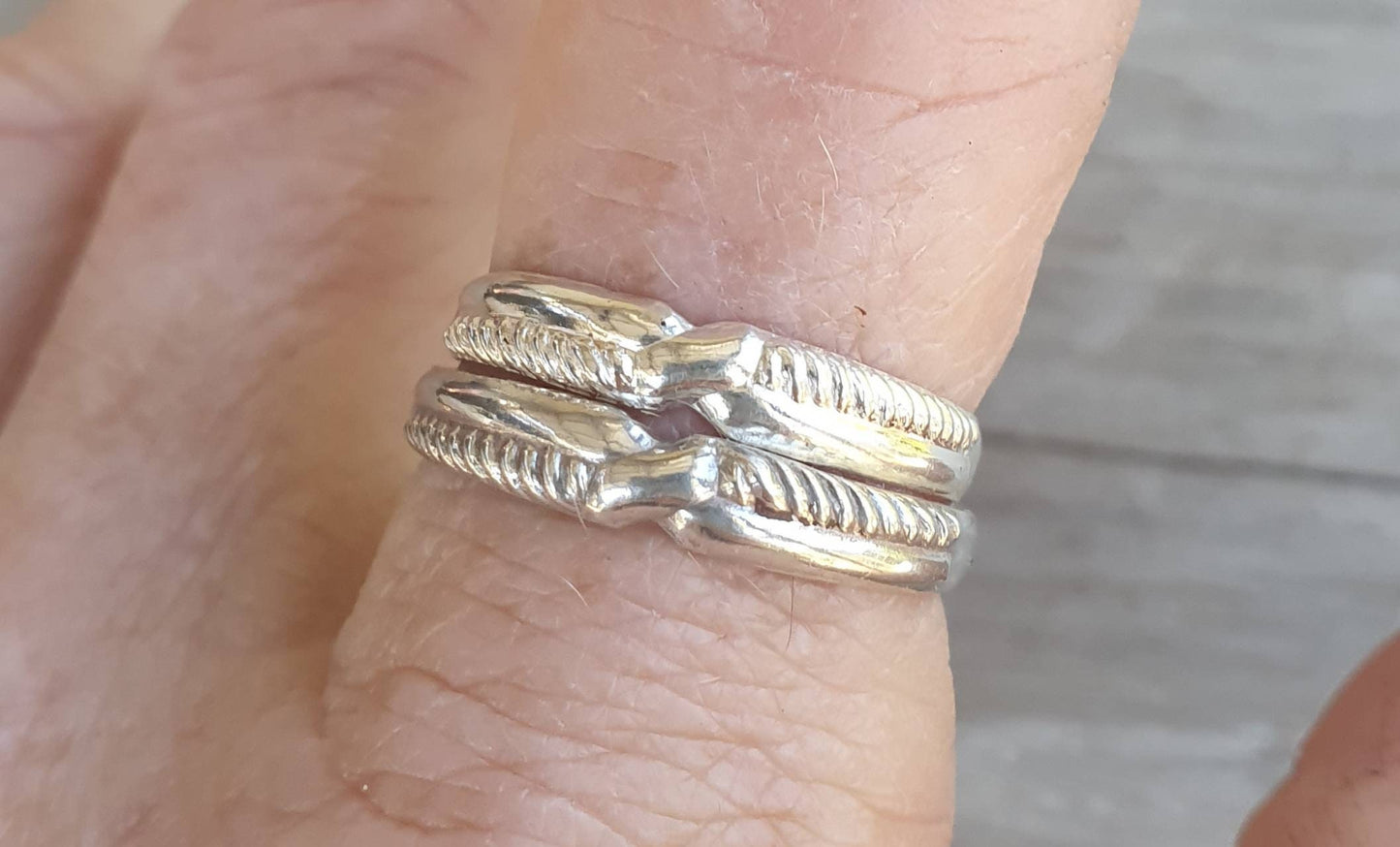 Stacker ring,Sterling silver,tribal,ethnic band,twisted wire,fine band,boho ring,thin silver ring,pinkie ring,small ring.