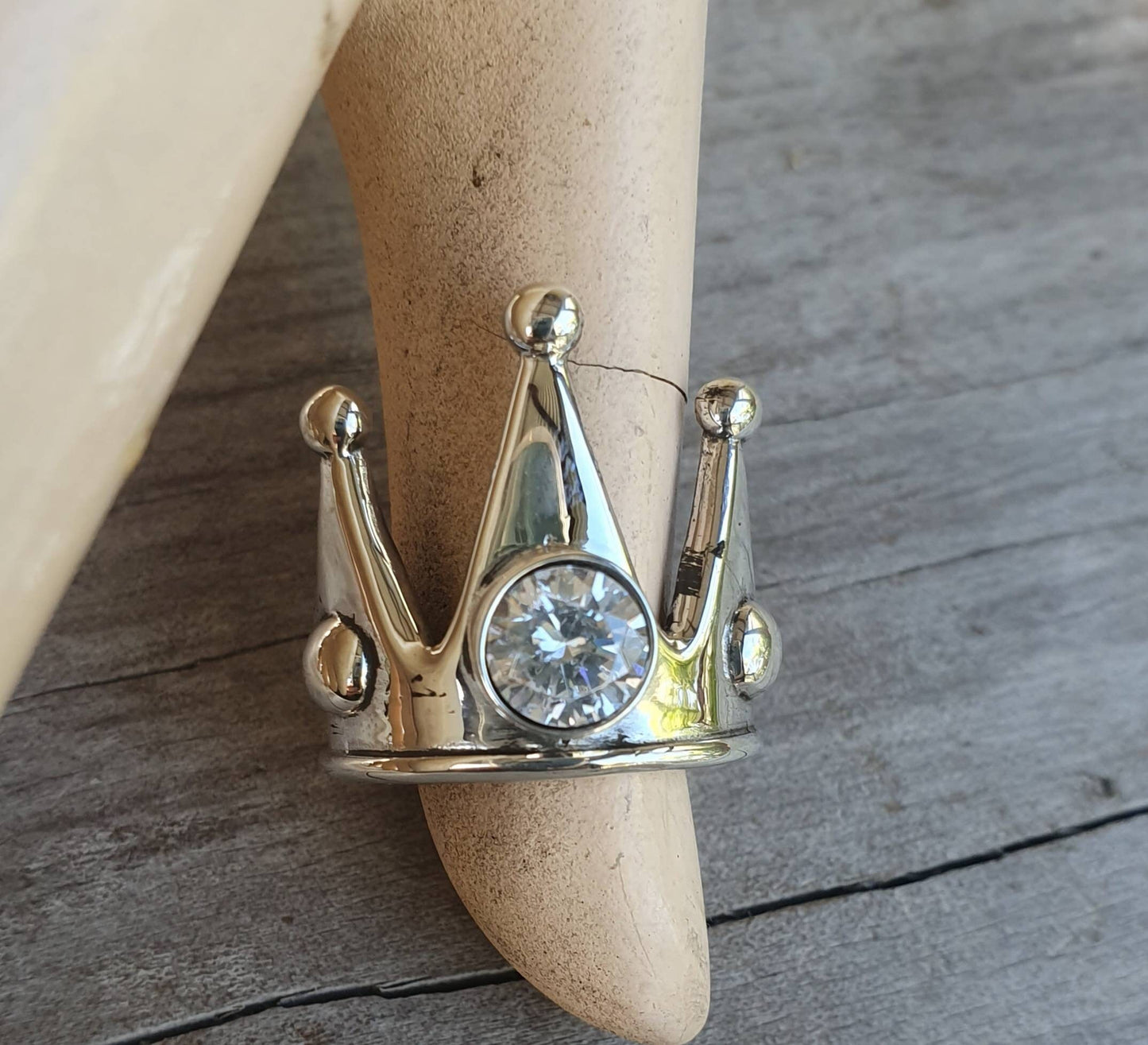 crown ring,sterling silver rockabiily,custom order,hipster, wedding, steampunk, gothic,vintage,long ring,handmade,boho,unisex,handmade