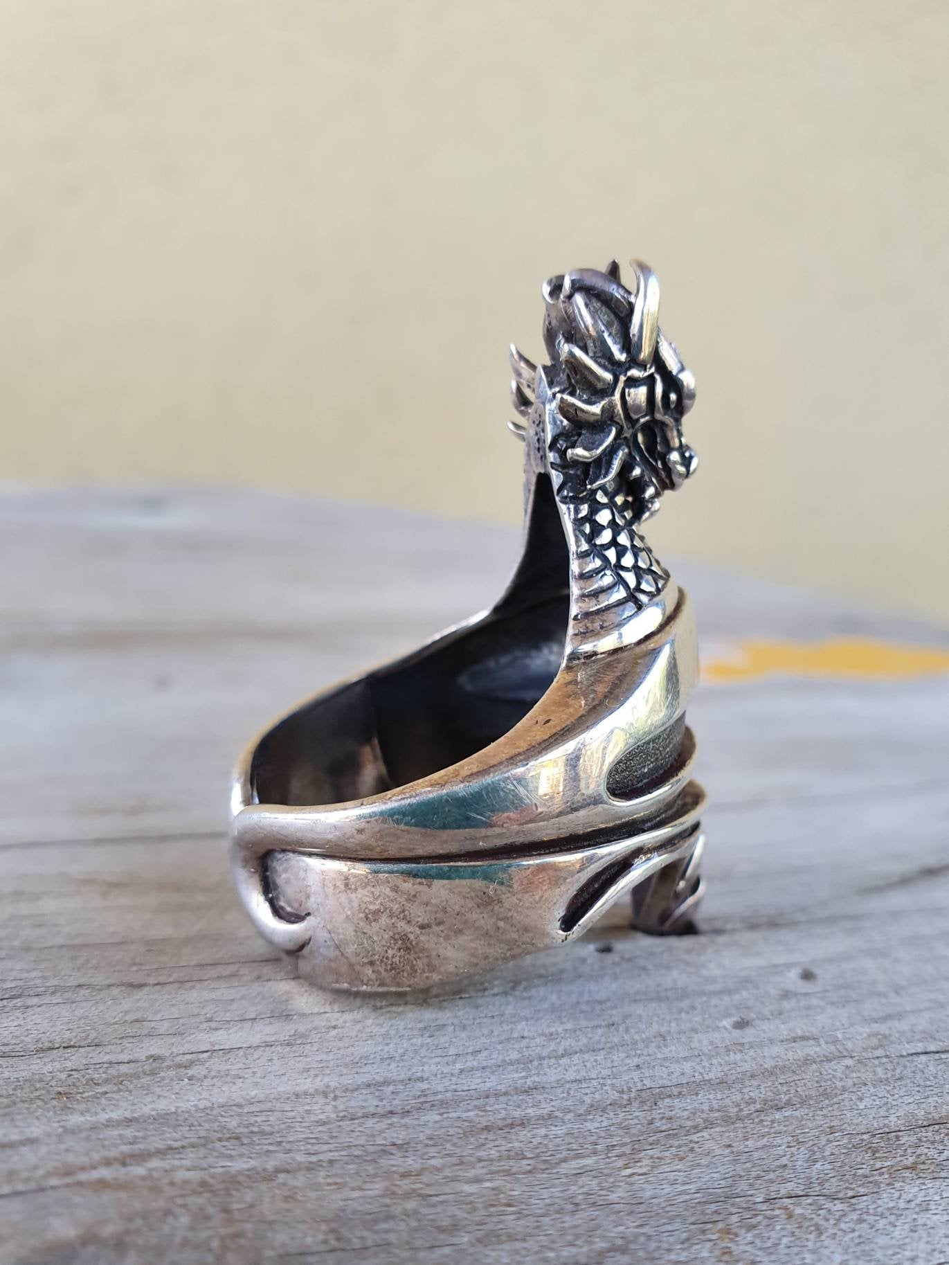 Knights helmet, dragon,sterling silver,middle ages,knights templar,medieval,shield,steampunk,goth,grunge,dragon