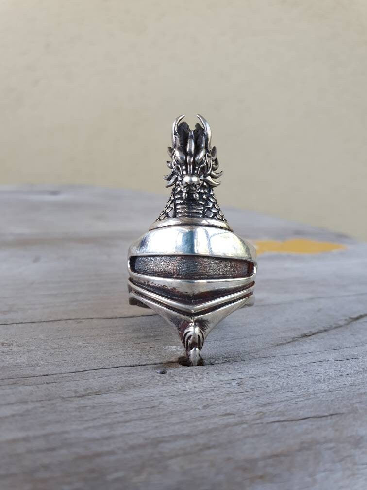 Knights helmet, dragon,sterling silver,middle ages,knights templar,medieval,shield,steampunk,goth,grunge,dragon