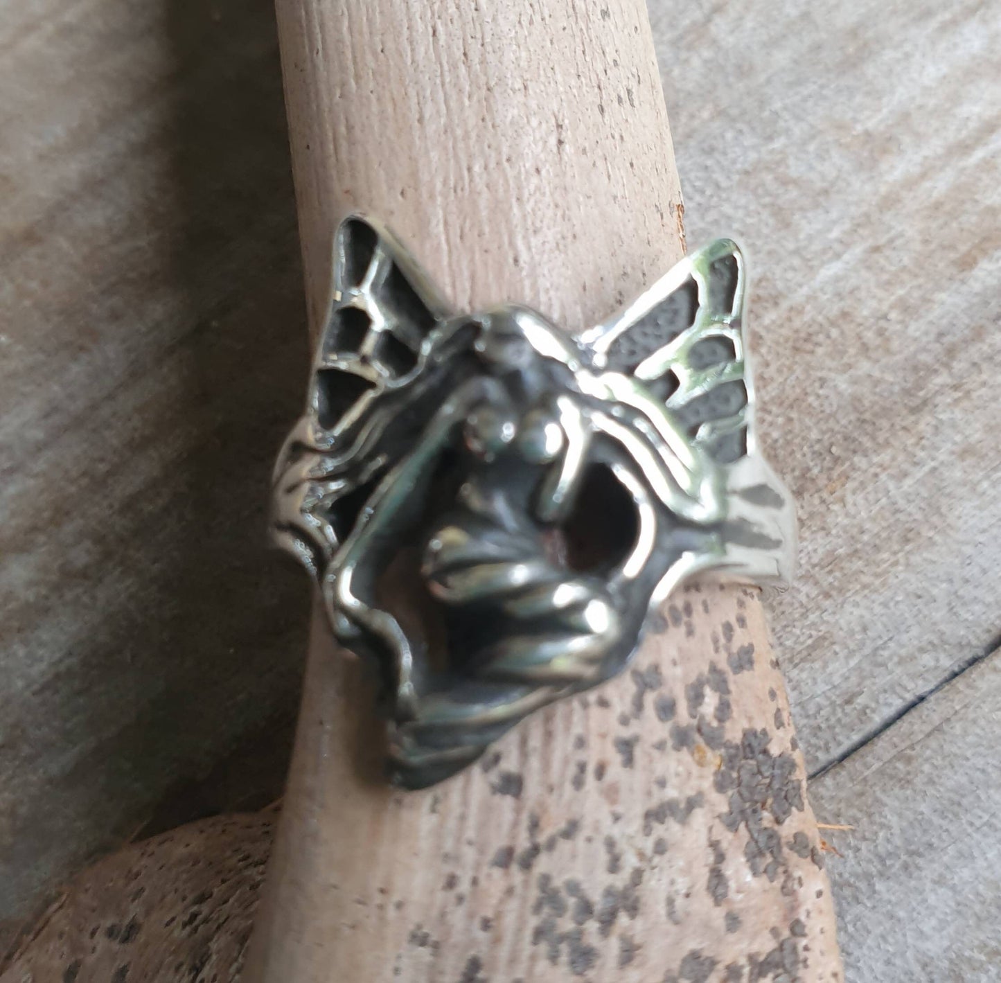 fairy ring,faerie, pixie,woodland goddess,sterling silver,angel,new age,magic,boho,nymph,women's fashion,pinkie,gypsy,shic,goddess