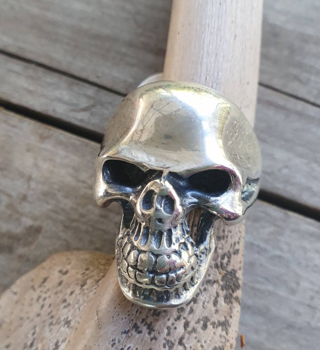 skull ring,sterling silver,long ring, steampunk,pirate, gothic,punk,