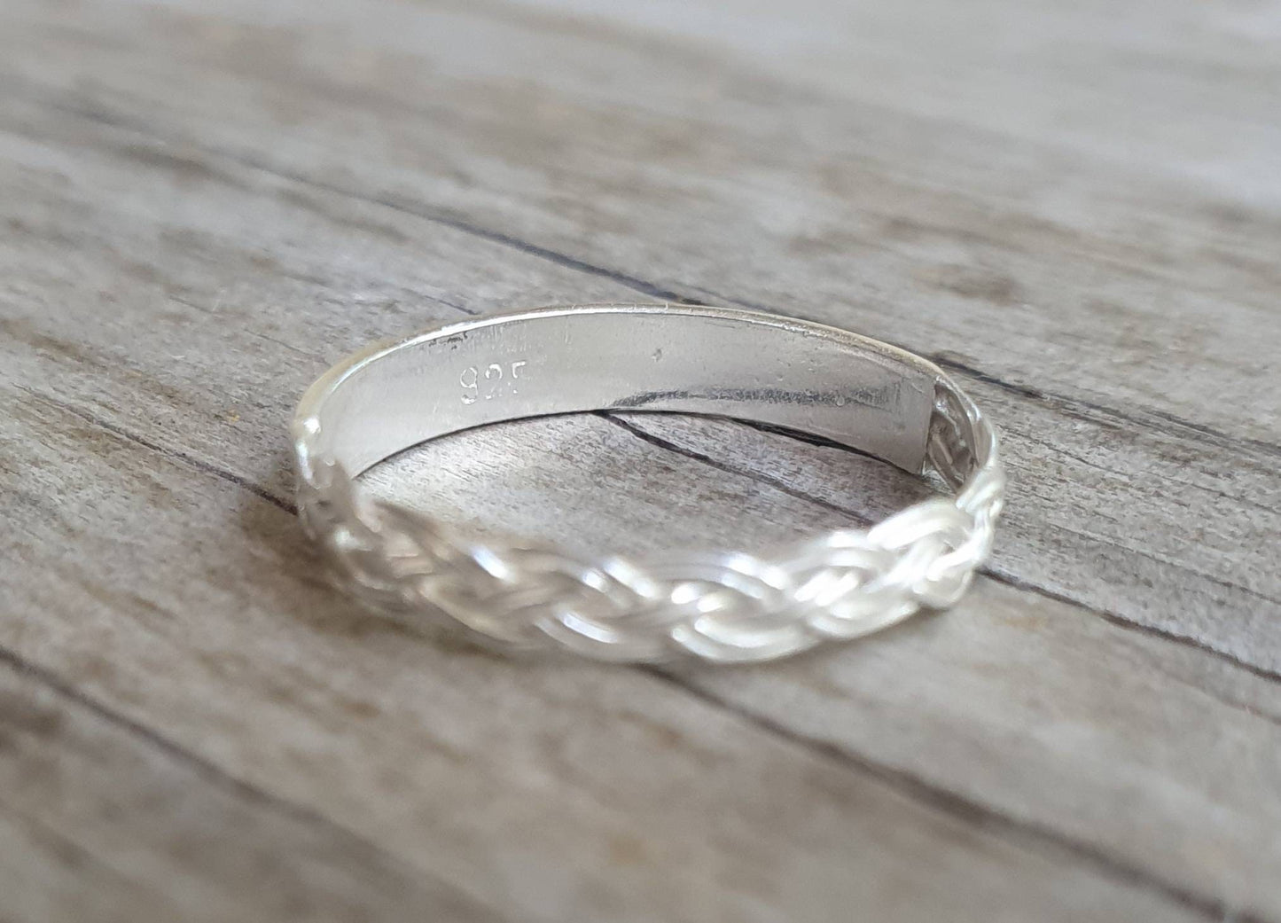 Stacker ring,Sterling silver,thin plated twist,tribal,ethnic band,twisted wire,fine,boho ring,thin silver ring,pinkie ring,wire ring.