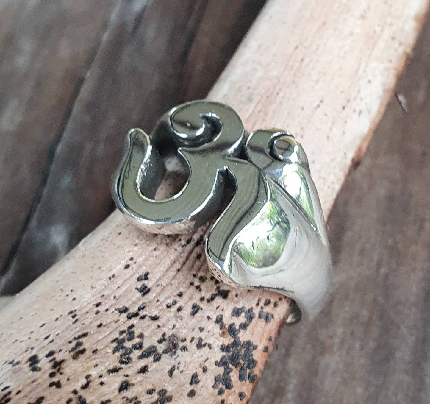 OM ring,MEDIUM, sterling silver, yoga, spiritual, boho,new age jewellery,handmade,budda,Buddhism,Hindu,hippy,sacred,