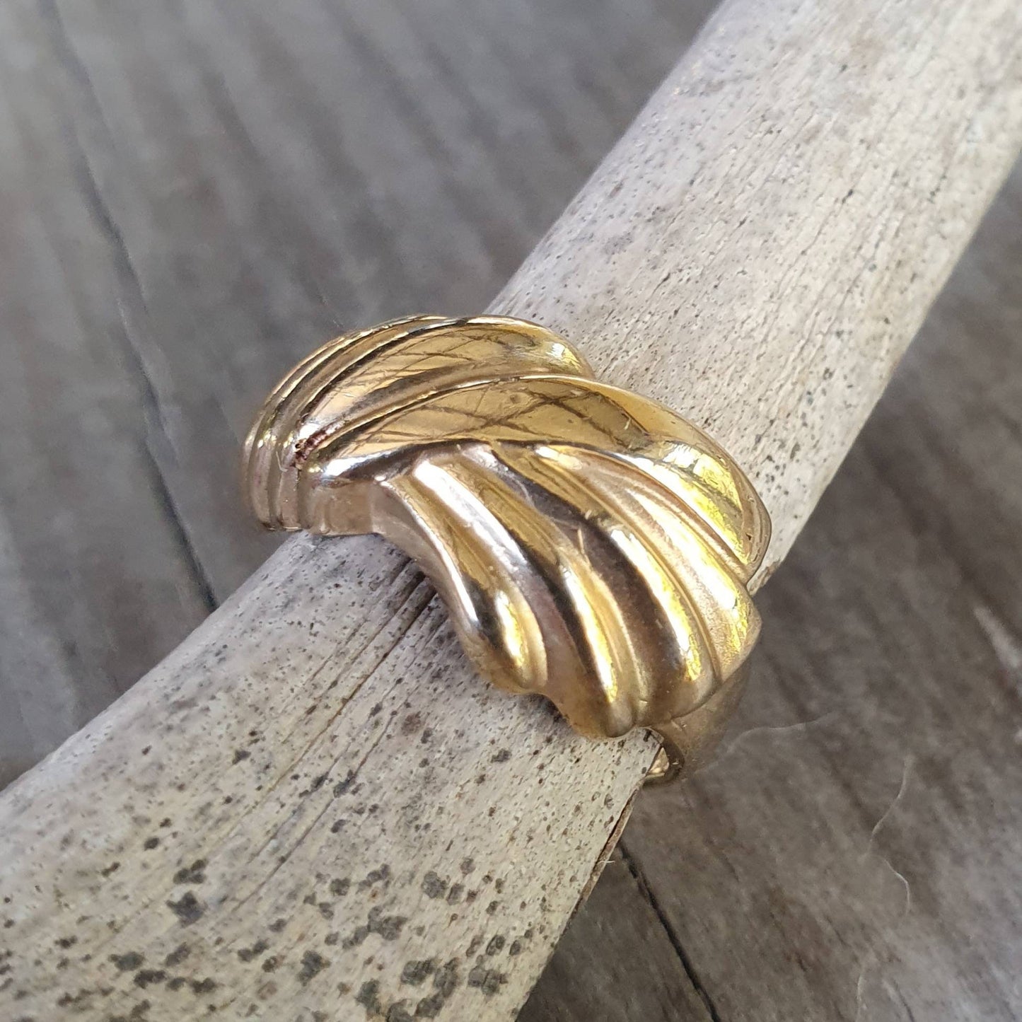 Gold ring,solid 9ct/9k,modern gold,handmade,designer,boho,gypsy,gold wedding ring