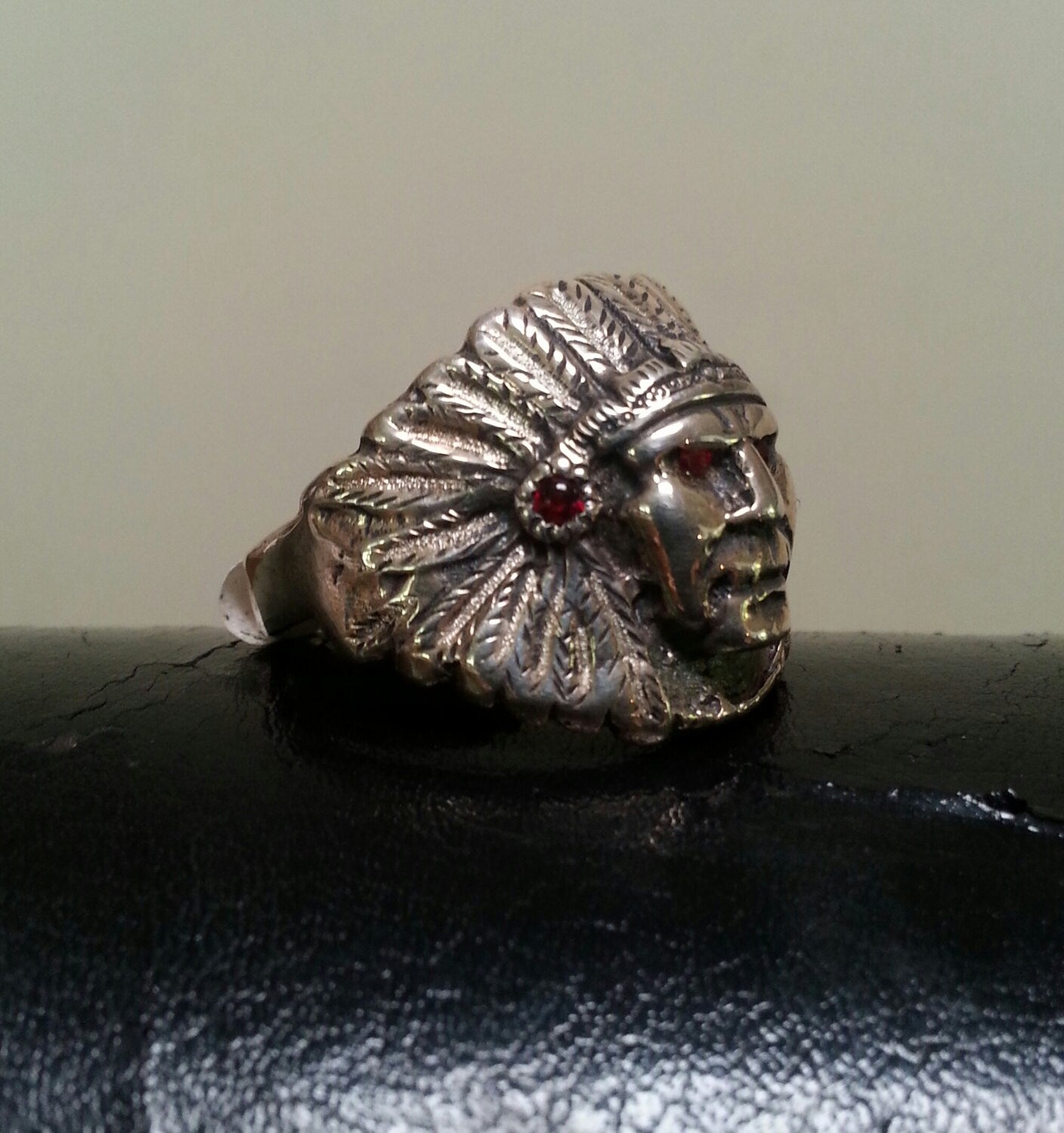 gold indian ring, chief ring, tribal,Indian ring,