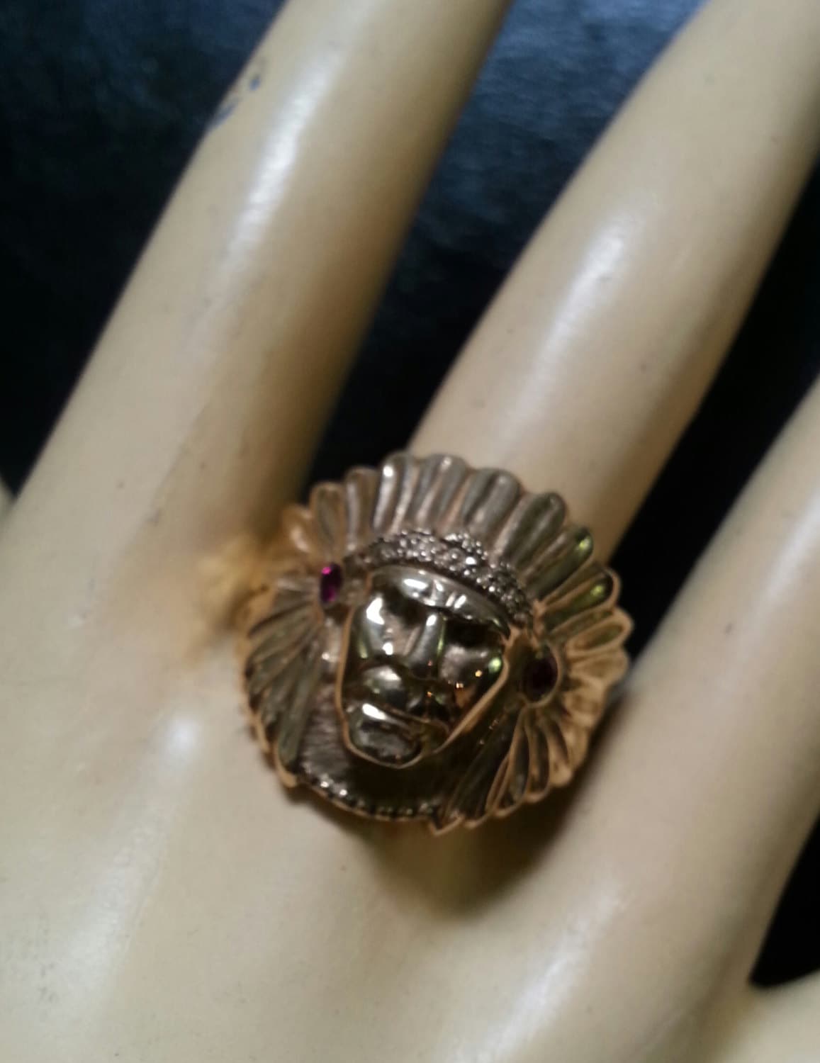 gold indian ring, chief ring, tribal,Indian ring,